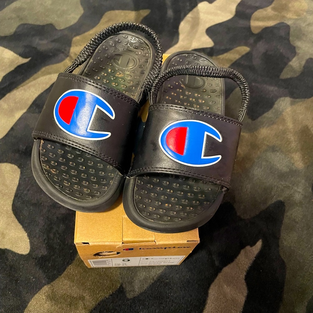 Little boys Champion sandals